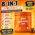 8-in-1 Multivitamin Bites | All-Round Daily Nutrition Chews for Dogs