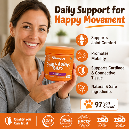 Dog Hip & Joint Support Bites | Improve Mobility Joint Health